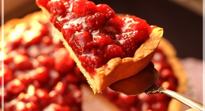 Малиновый тарт