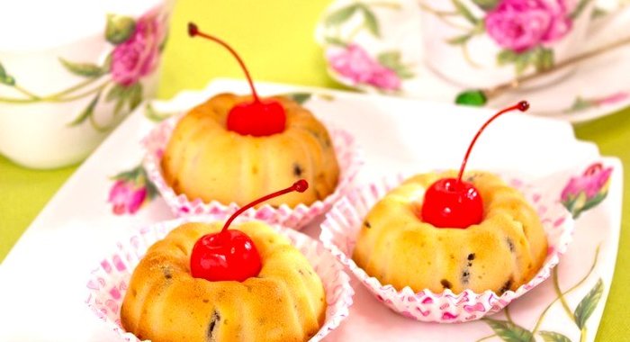 Кексы с ряженкой