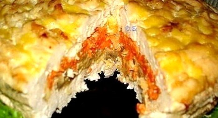 Запеканка с курицей