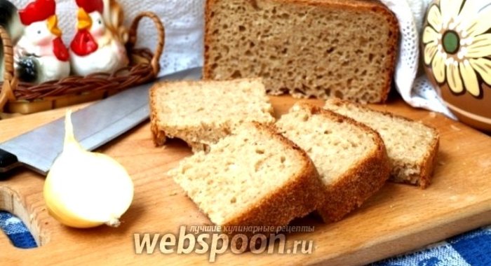 Ржаной хлеб с луком в хлебопечке