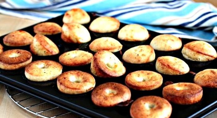 Сырные кольца с орегано