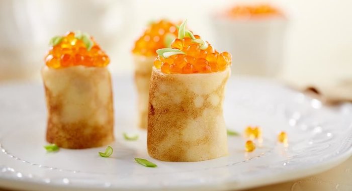 Блинные «улитки»