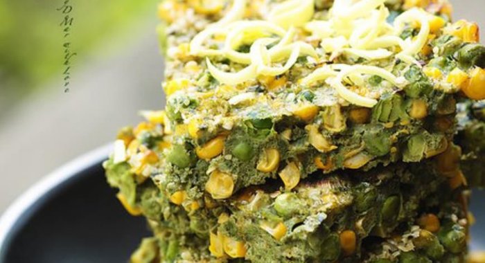 Green Тортилья или еще больше витаминок и протеина в одном кусочке