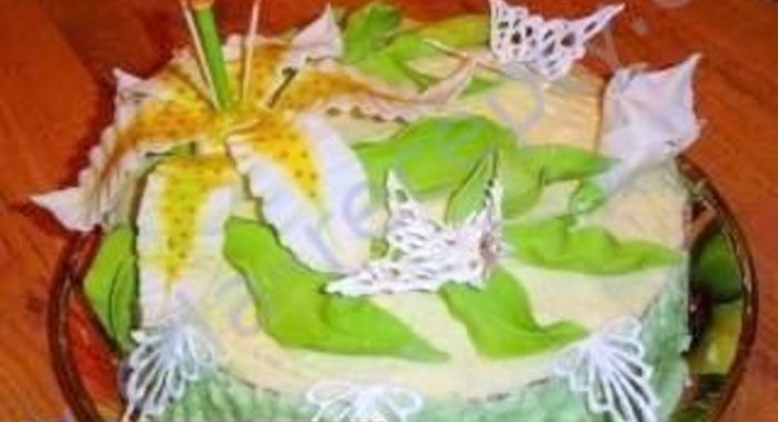 Торт Дамский каприз с маком и орехами