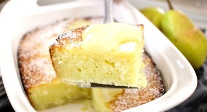 Творожная запеканка с фруктами