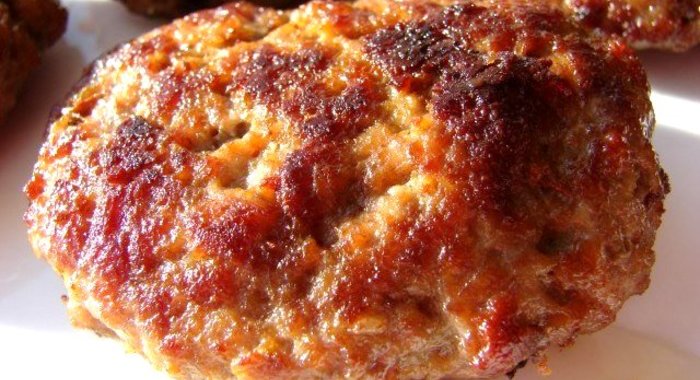 Котлеты с чесноком