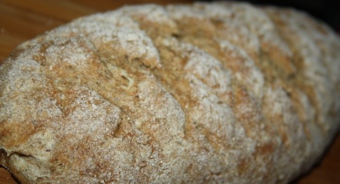 Цельнозерновой хлеб с геркулесом