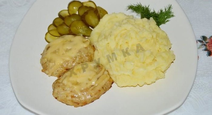 Котлеты рыбные в духовке