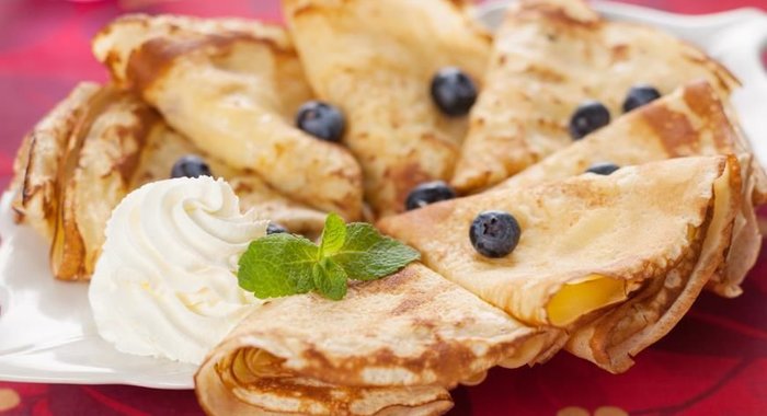 Быстрые блинчики на кукурузном крахмале