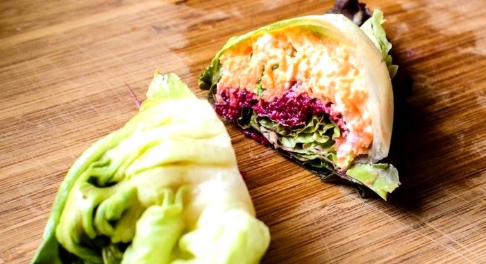 Овощные рулетики