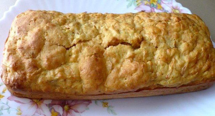 Морковно-яблочный кекс