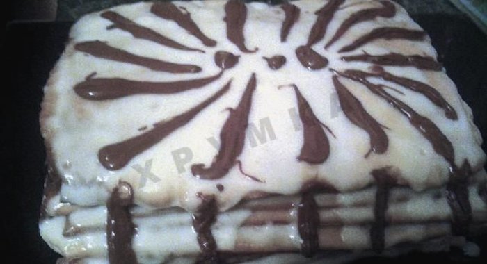 Торт Рыжик растрёпа