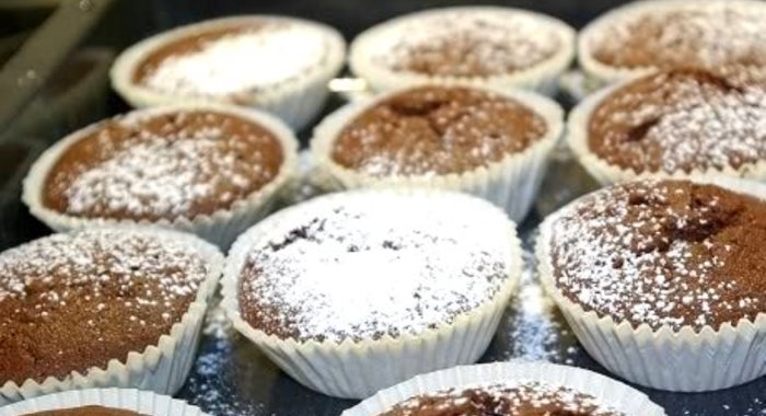 Кекс в микроволновке за 3 минуты