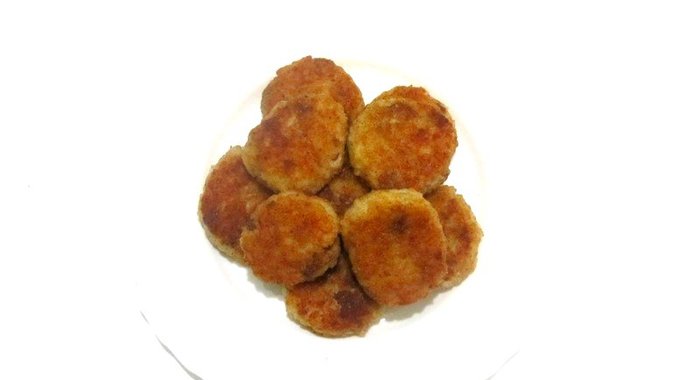 Рисовые котлетки с фаршем