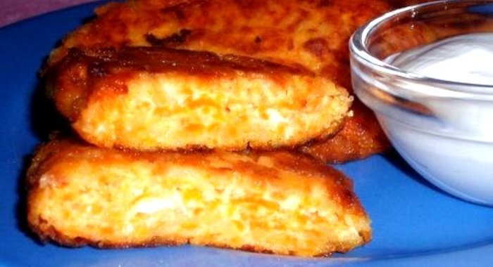 Постные котлеты из моркови