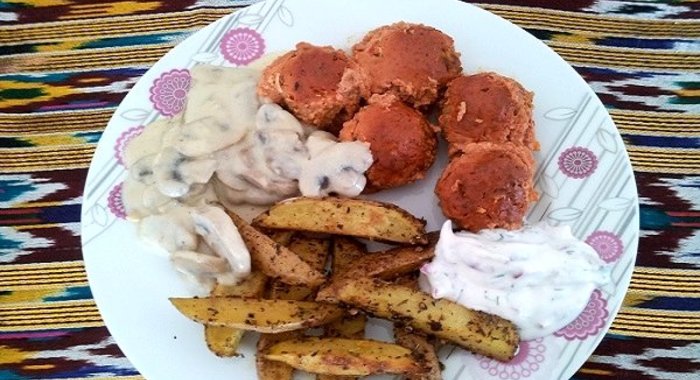 Тефтели из говяжьего фарша