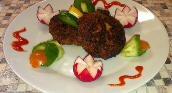 Куриные котлеты в тайском стиле