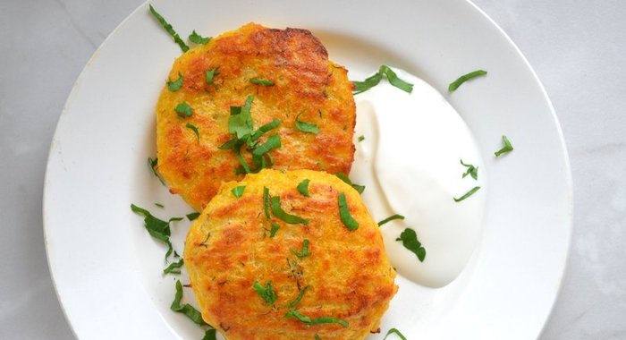 Тыквенные котлеты
