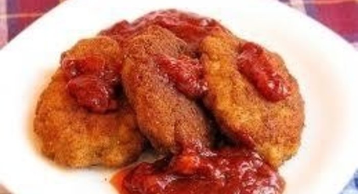 Куриные котлеты в остром соусе