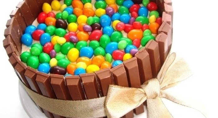 Бисквитный торт с апельсиновым суфле