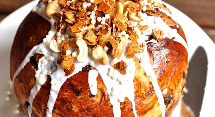 Кулич на сметане