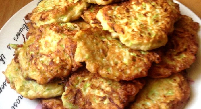 Котлеты из кабачков и овсянки