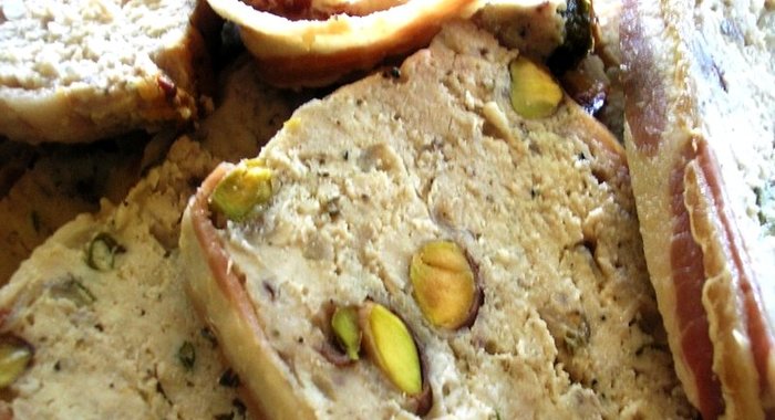 Запеканка с фисташками