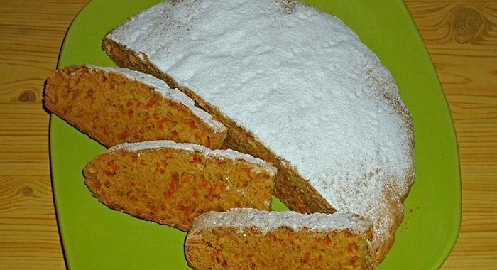 Коврижка морковная