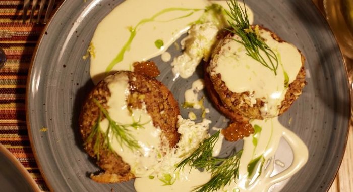 Щучьи котлеты на бисквитной корочке