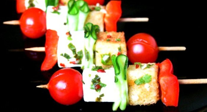 Сырные канапе