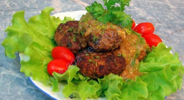 Котлеты домашние с имбирем