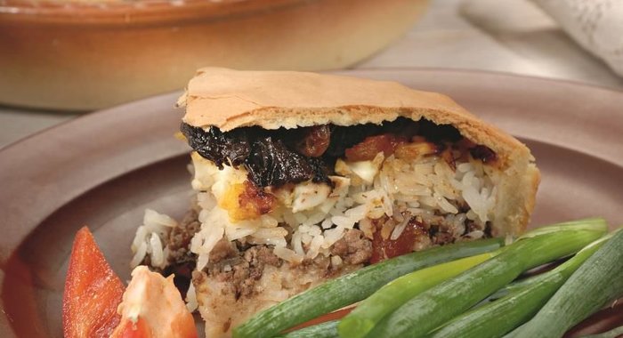 Пирог Губадия с мясом