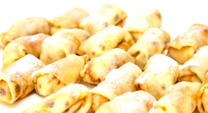 Блинчики с ягодной начинкой