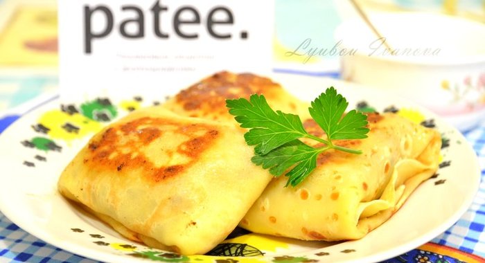 Блинчики с мясом