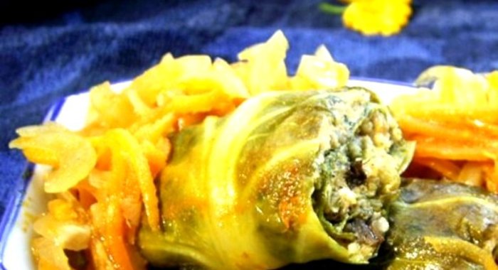 Капустные рулетики