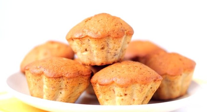 Кексики банановые