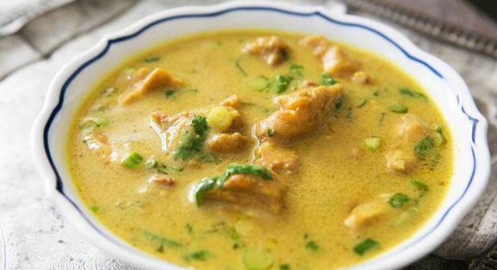 Курица карри с