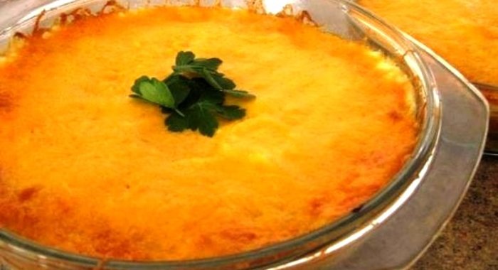 Капустная запеканка с мясным фаршем