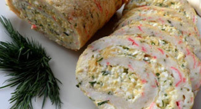 Рулет из крабовых палочек VICI