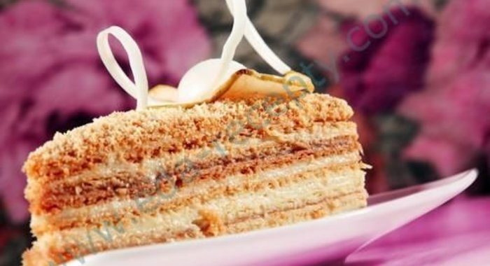 Торт наполеон классический советского времени