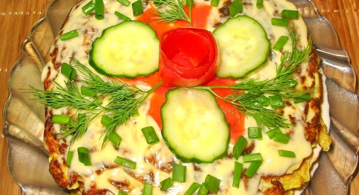 Кабачковый торт