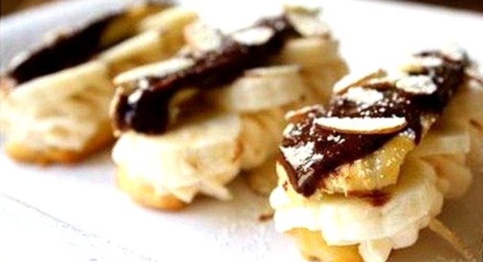 Жаренные бананы в карамели