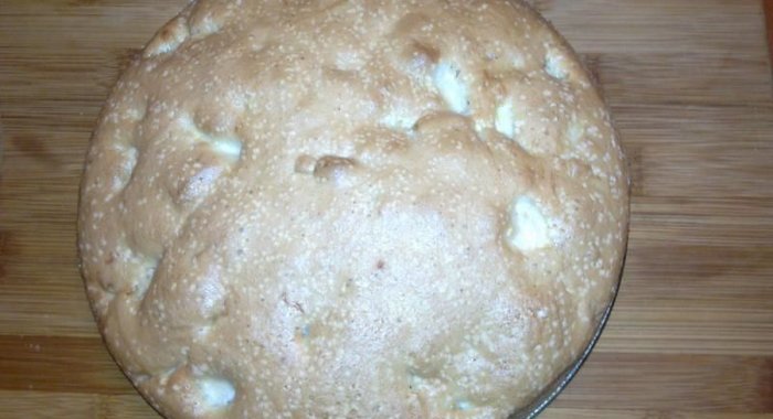 Мандариновый пирог с мандаринами