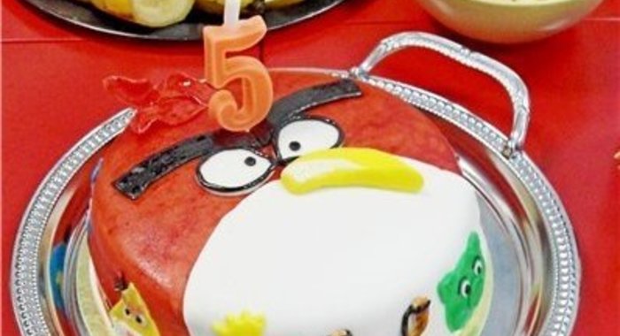 Торт Энгри бердз