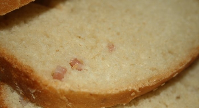 Хлеб с беконом