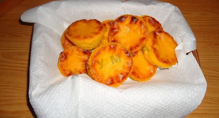 Морковные кексы с творогом