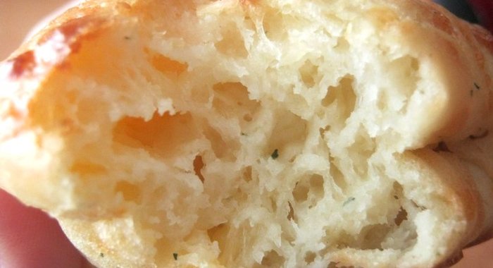 Сырные кексы с зеленым луком