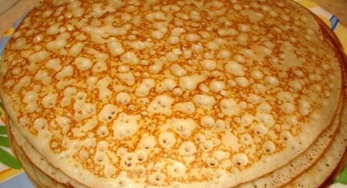 Блины рецепт классический на дрожжах