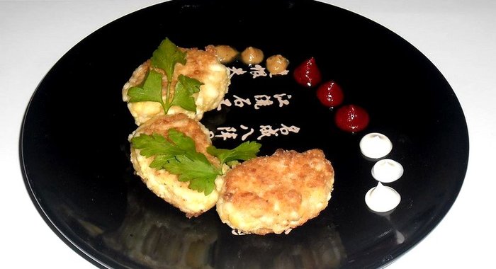 Котлеты из куриных яиц