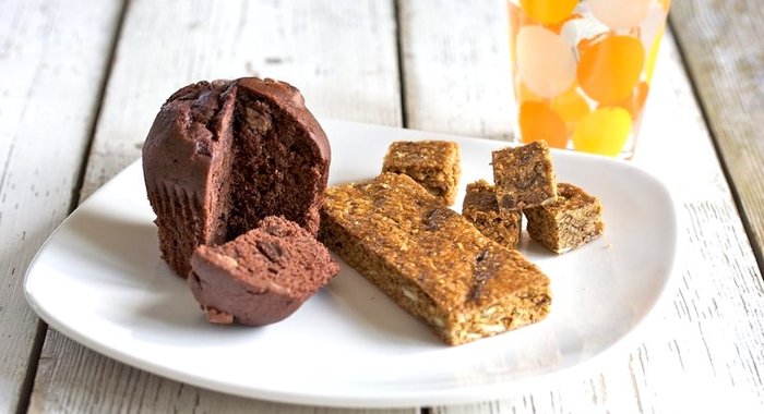 Кекс с калифорнийским черносливом